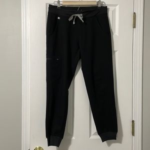 FIGS Black Zamora Scrub Pants Size S/P